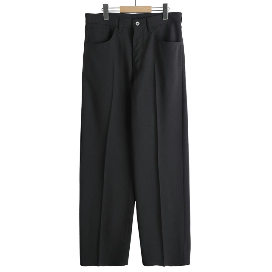 marka / マーカ　ウールスラックス marka（マーカ） ： 5-POCKETS TROUSERS -RECYCLED POLYESTER NON