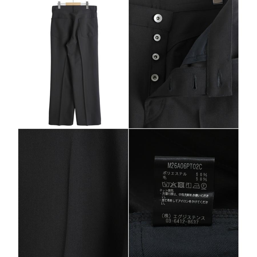 marka（マーカ） ： 5-POCKETS TROUSERS -RECYCLED POLYESTER NON