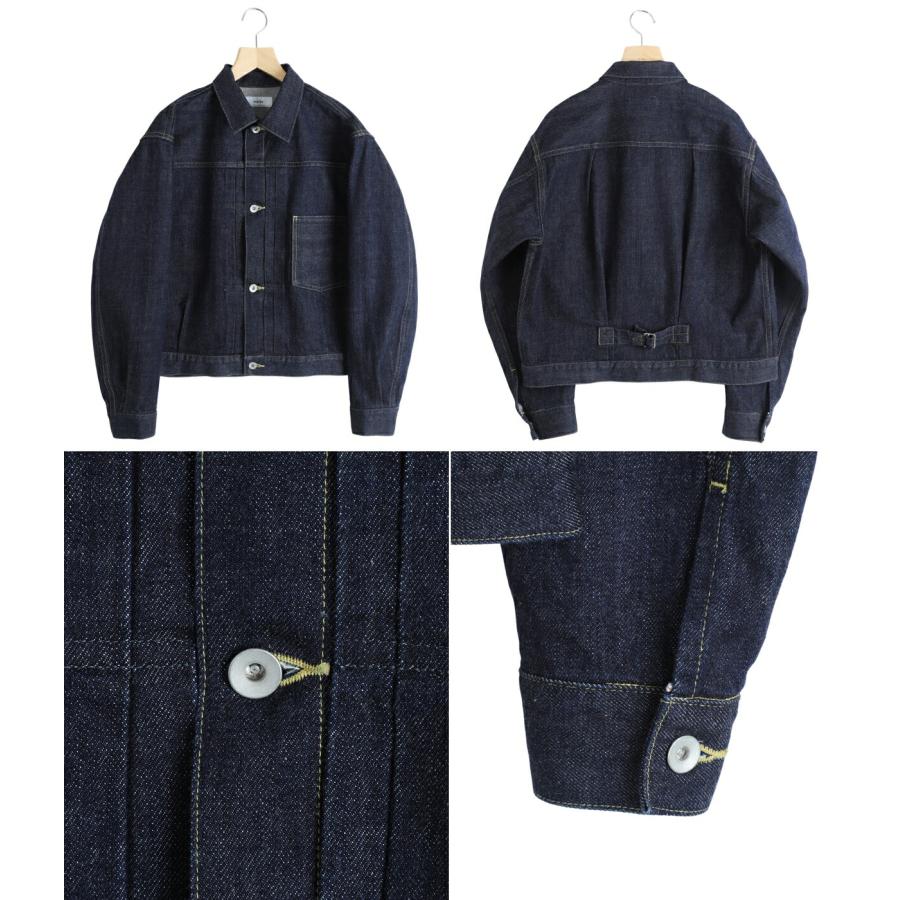 marka /マーカ ： DENIM JACKET -ORGANIC COTTON 13.5oz SELVEDGE