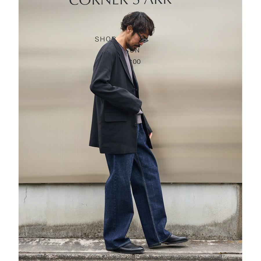 marka / マーカ ： CLEAN CYLINDER FIT JEANS -ORGANIC COTTON 13.5oz SELVEDGE DENIM- ： M26A10PT02Cの画像