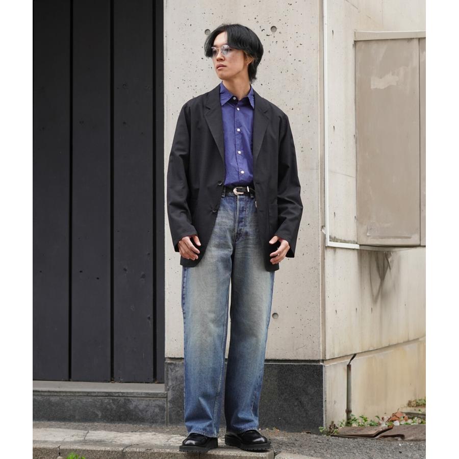 marka（マーカ） ： CLEAN CYLINDER FIT JEANS -ORGANIC COTTON 13.5oz