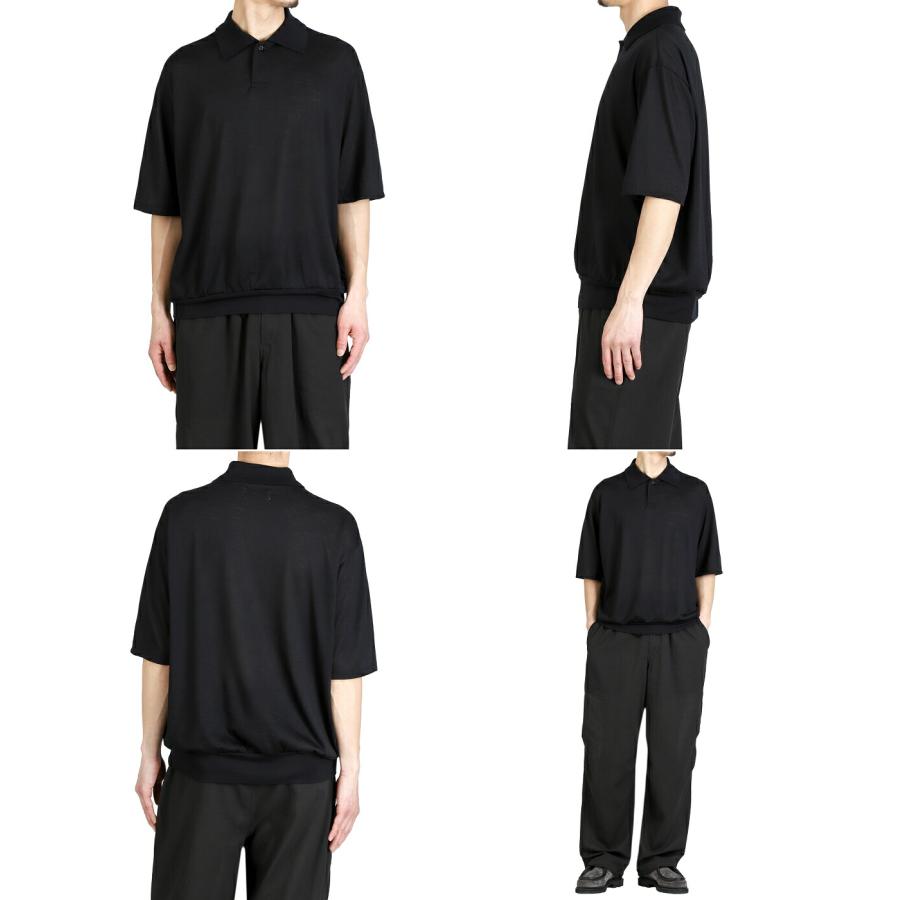 【新品未使用品】marka 26SS ワンボタンポロTシャツ サイズ2 黒 新品未使用品】marka 26SS ワンボタンポロTシャツ サイズ2 黒 - メルカリ