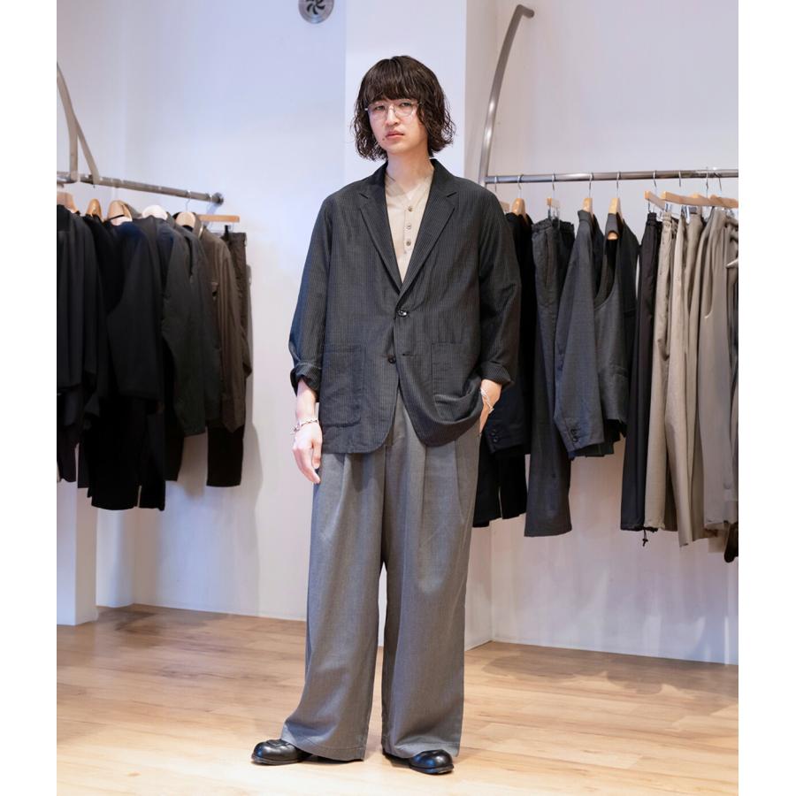 marka / マーカ ： STROLL AROUND JACKET -WOOL SILK FEATHER CLOTH- / 全2色 ： M26A15JK01Cの画像