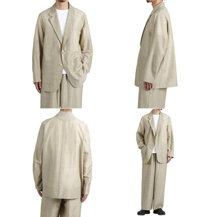 marka / マーカ ： STROLL AROUND JACKET -WOOL SILK FEATHER CLOTH- / 全2色 ： M26A15JK01Cの画像