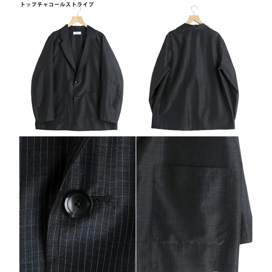 marka / マーカ ： STROLL AROUND JACKET -WOOL SILK FEATHER CLOTH- / 全2色 ： M26A15JK01Cの画像