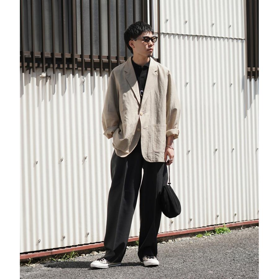 marka / マーカ ： STROLL AROUND JACKET -WOOL SILK FEATHER CLOTH- / 全2色 ： M26A15JK01Cの画像