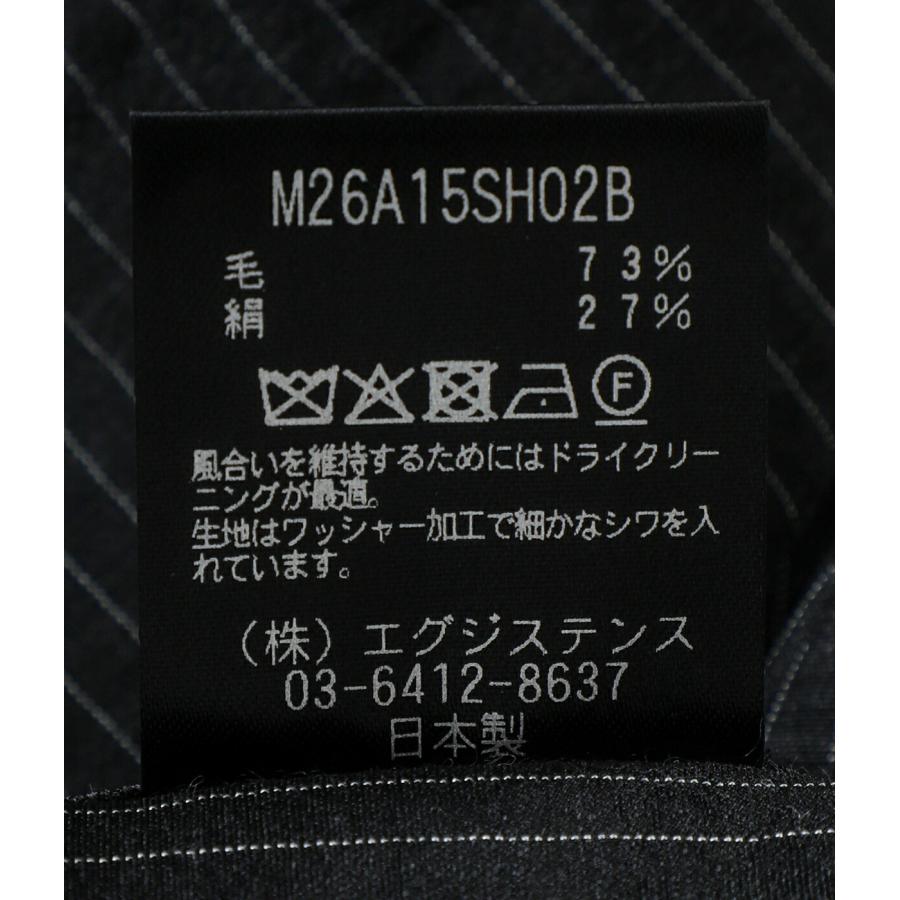 marka / マーカ ： OPEN COLLAR S/S SHIRT -WOOL SILK FEATHER CLOTH- / 全2色 ： M26A15SH02Bの画像