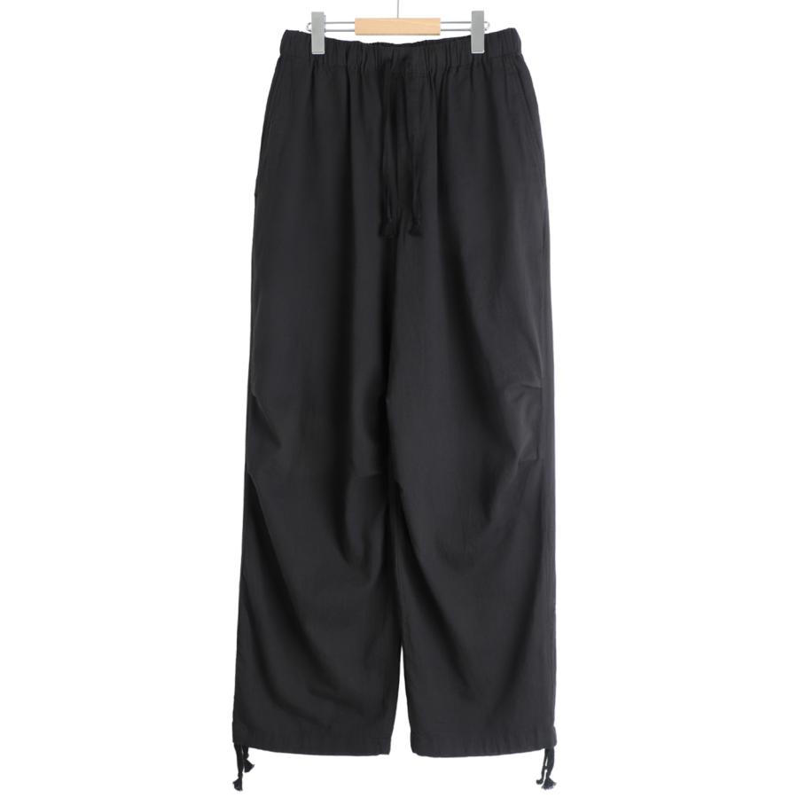 marka（マーカ） ： KNEE TUCK PANTS -ORGANIC COTTON HIGH TWISTED