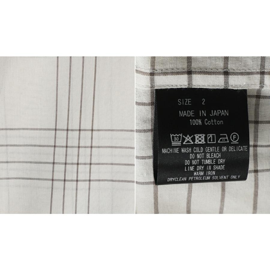 marka / マーカ ： OPEN COLLAR L/S SHIRT -60/1 ORGANIC COTTON HIGH TWISTED LOAN- / 全2色 ： M26A18SH01Cの画像
