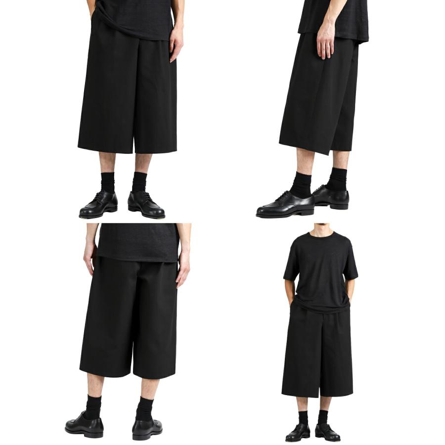 marka（マーカ） ： TWO TUCK CROPPED TROUSERS -ORGANIC COTTON