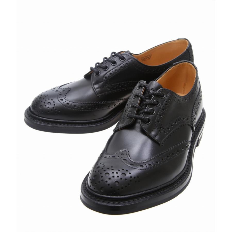 Tricker's / トリッカーズ ： WING TIP SHOES RIDGEWAY SOLE -BLK- ： M5633 | Tricker's
