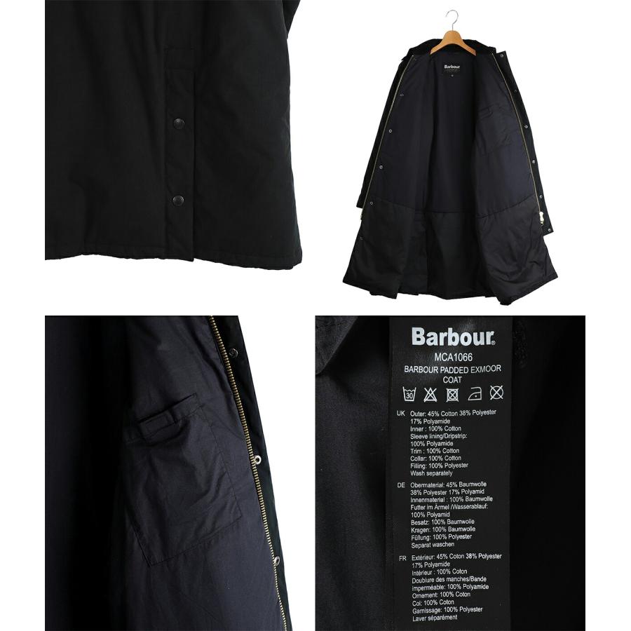 Barbour / バブアー ： EXMOOR / エクスモア 中綿 ミドルレングス コート / 全3色 ： MCA1066 |  | 03