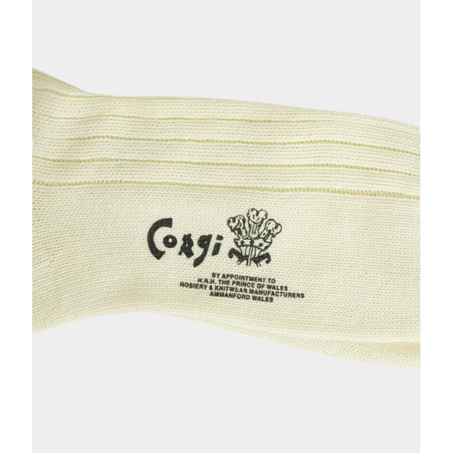 CORGI（コーギ） CORGI / コーギー ： 別注 Midium Plain Socks / 全5
