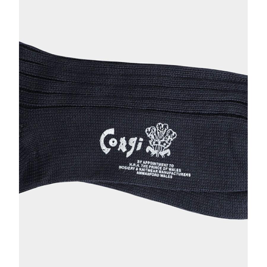 CORGI（コーギ） CORGI / コーギー ： 別注 Midium Plain Socks / 全5