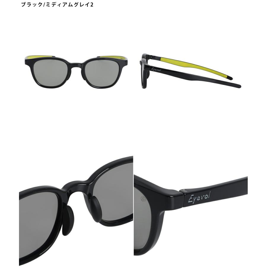 美品/中古Eyevol WINZELER-II MDM-LY 48-23-133 Eyevol（アイヴォル） ： MILBURN (48) BK-LY-MGY2PL(偏光) / 全4色