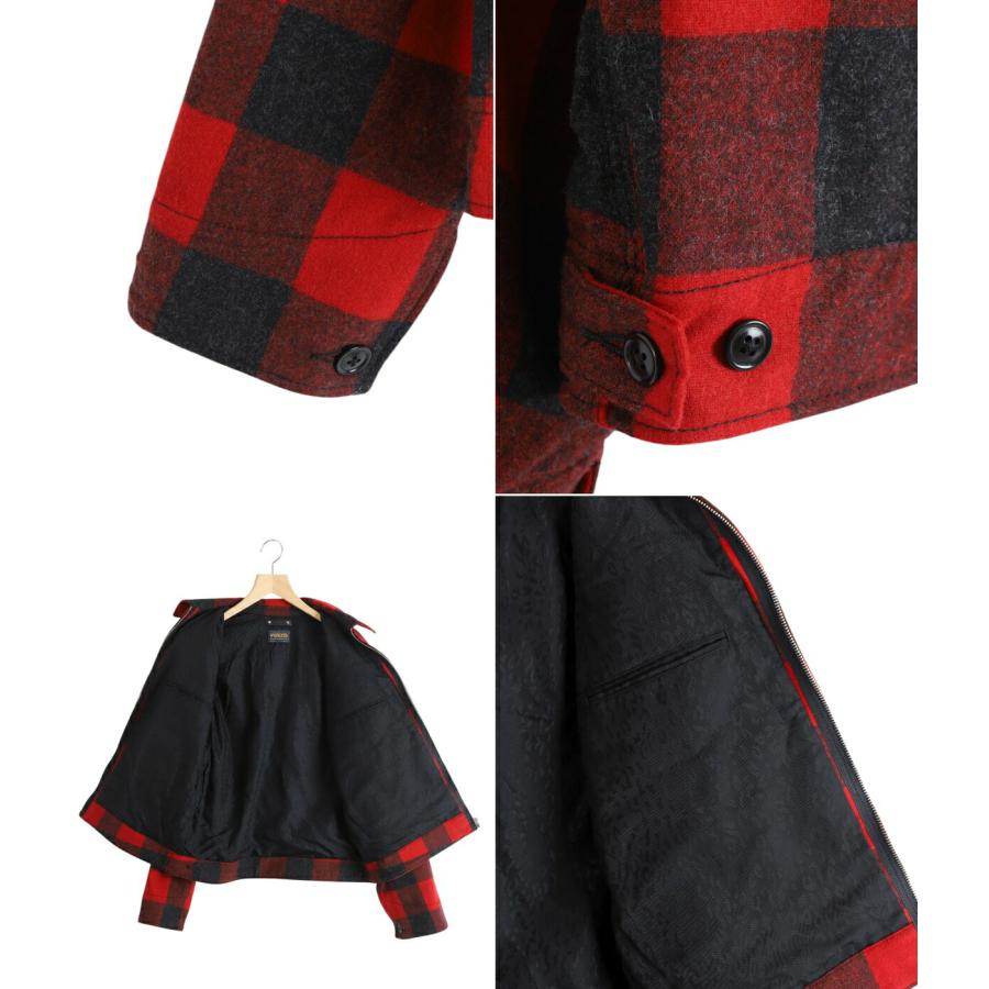 MINEDENIM / マインデニム ： PENDLETON W.Plaid Zipup Work JKT ： MND-PDL801の画像