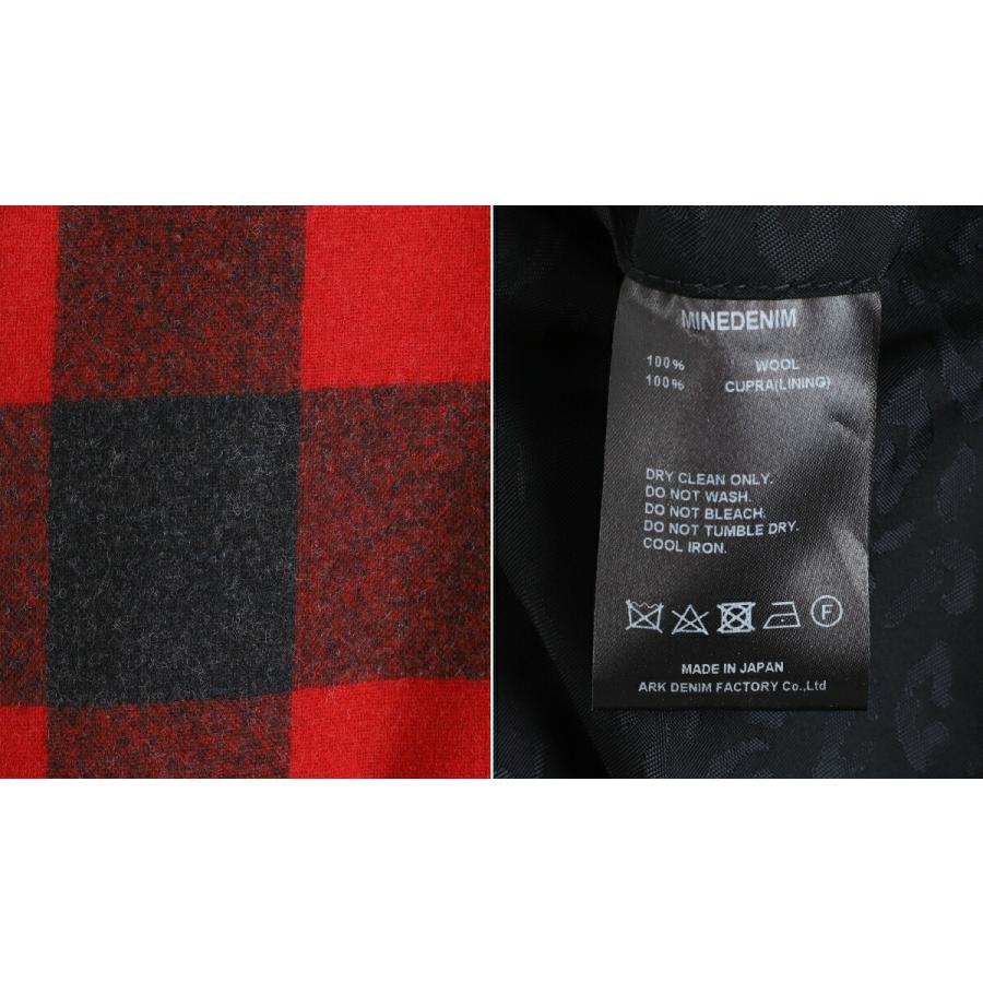 MINEDENIM / マインデニム ： PENDLETON W.Plaid Zipup Work JKT ： MND-PDL801の画像