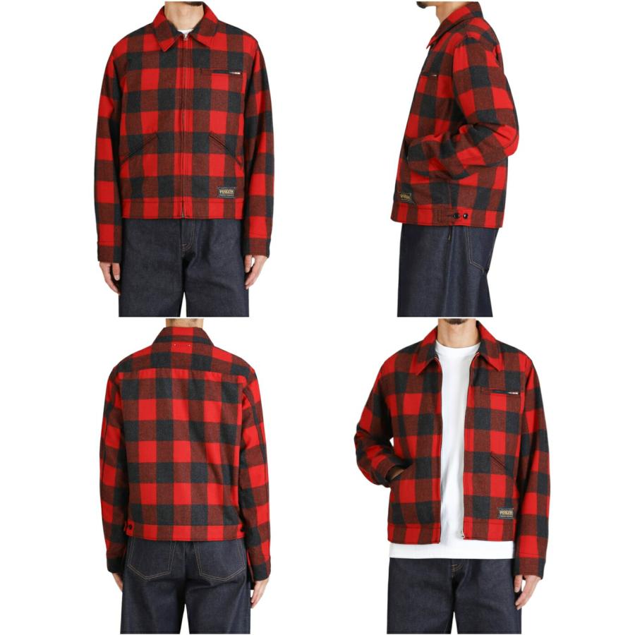 MINEDENIM（マインデニム） ： PENDLETON W.Plaid Zipup Work JKT