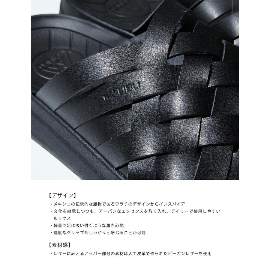 MALIBU SANDALS / マリブサンダルズ ： ZUMA (VEGAN LEATHER) ： MS02-0001 | MALIBU SANDALS | 03