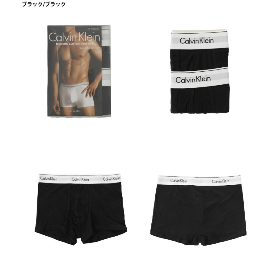 Calvin Klein Underwear / カルバン・クライン アンダーウェア ： TRUNK 2PK / 全3色 ： NB1086｜arknets｜02