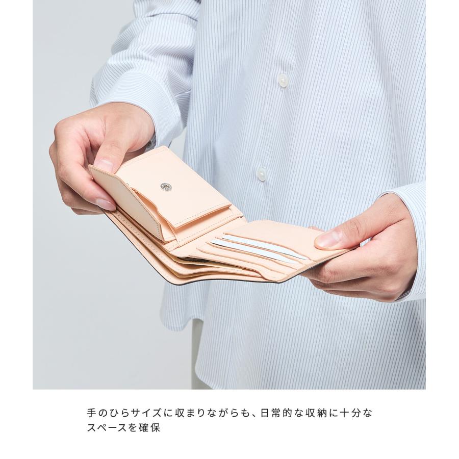 Hender Scheme（エンダースキーマ） ： half folded wallet / 全2色