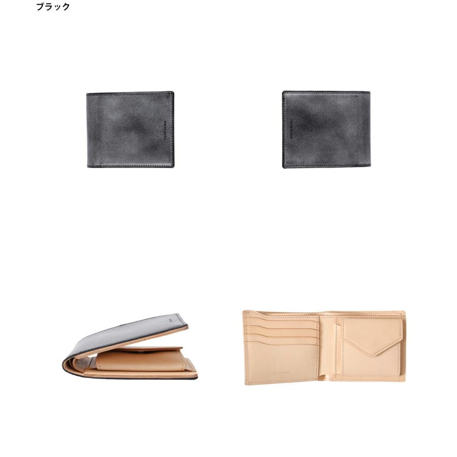Hender Scheme / エンダースキーマ ： half folded wallet 全2色