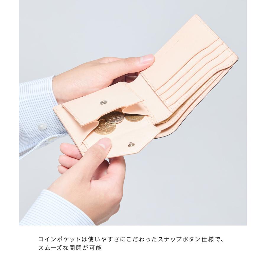 Hender Scheme（エンダースキーマ） ： half folded wallet / 全2色