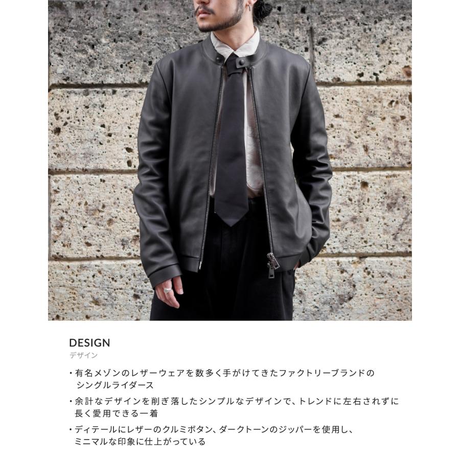 ジャケット・アウター caribro12 singleriders NAPPA GLOVE TALCO CALIBRO12 / カリブロドーディチ ： single riders NAPPA GLOVE TALCO