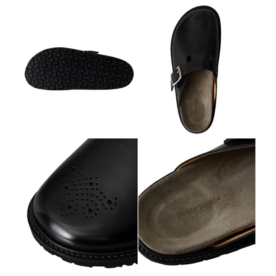henderscheme サンダル buggs ブラック×ホワイト サイズ2 Hender Scheme [期間限定ポイント15倍！] 新品 エンダースキーマ