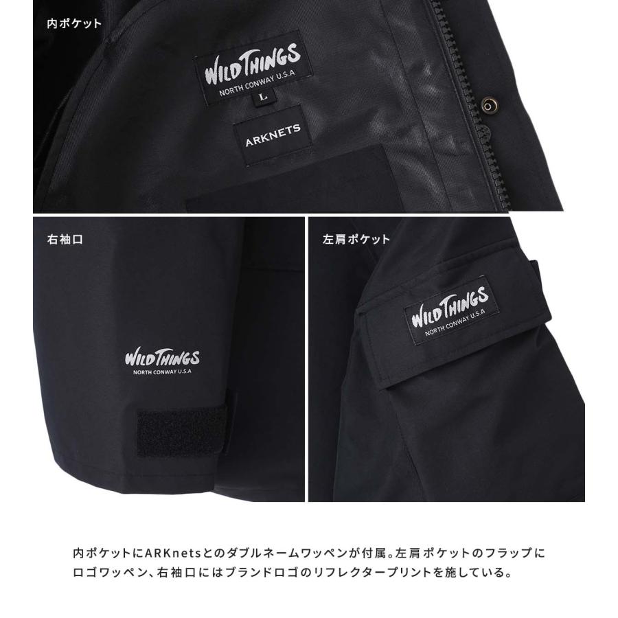 WILD THINGS【ONLY ARK】別注3LayerEcwcsParka WILD THINGS（ワイルドシングス） 【40%OFF】WILD THINGS / ワイルド