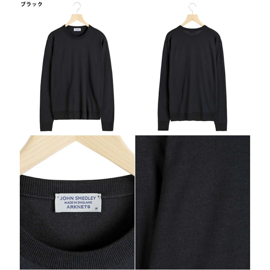 JOHN SMEDLEY（ジョンスメドレー） ： 別注 Crew Neck 30G / 全7色