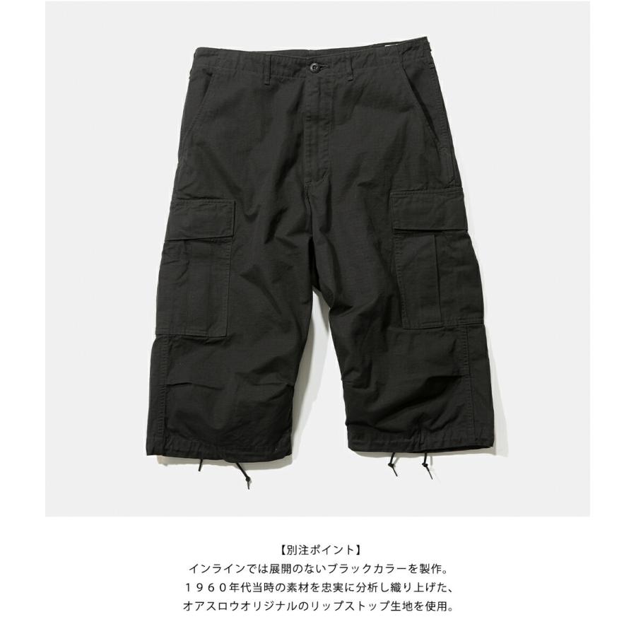 orSlow / オアスロウ ： 【ONLY ARK】別注 VINTAGE FIT 6 POCKETS CARGO SHORTS ： ONLYARK-0-3005｜arknets｜03