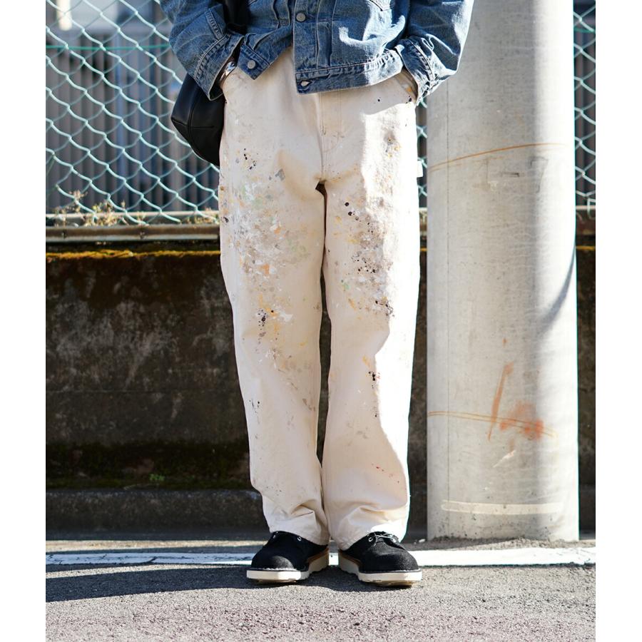 orSlow / オアスロウ ： 【ONLY ARK】別注 TWO TONE OXFORD PAINTER PANTS ： ONLYARK-0-3013｜arknets｜15