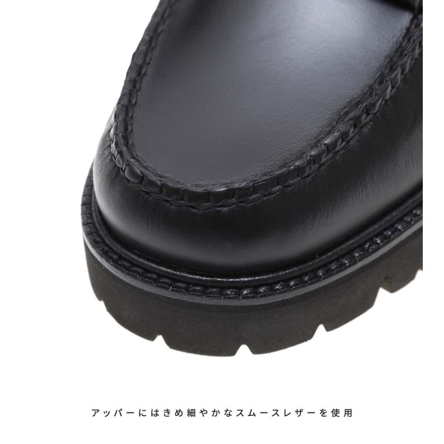 G.H.BASS（ジーエイチバス） ： 別注 RANGER MOC - smooth leather