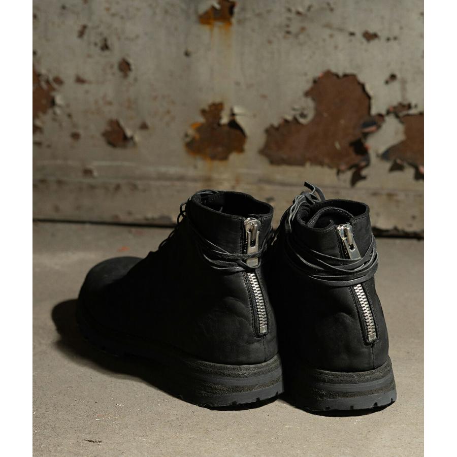 GUIDI（グイディ） ： 別注 NEW MIDLACE BACK ZIP BOOTS ： ONLYARK-0