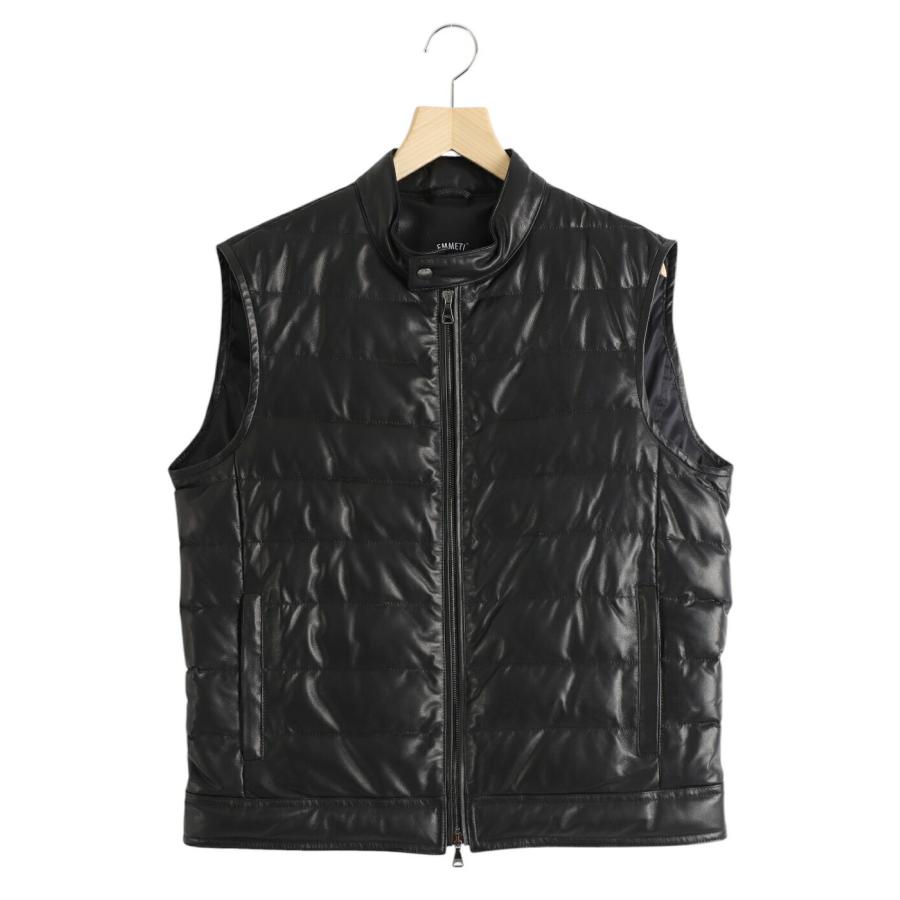 EMMETI / エンメティ ： 別注 JURI DOWN VEST SP LEATHER ： ONLYARK-1-2511の画像