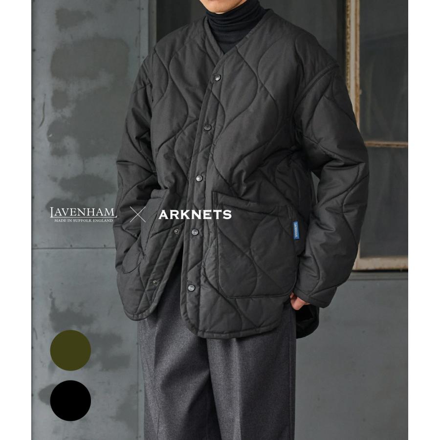 LAVENHAM（ラベンハム） ： 別注 QUILT LINER JACKET MENS / 全2色