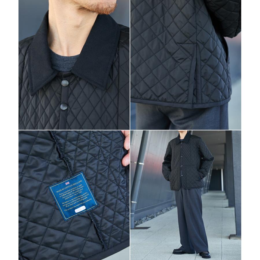 LAVENHAM（ラベンハム） ： 別注 CROPPED PANELLED JACKET ： ONLYARK