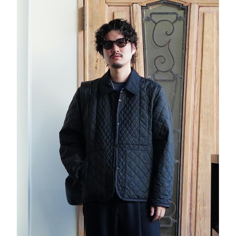 LAVENHAM（ラベンハム） ： 別注 CROPPED PANELLED JACKET ： ONLYARK