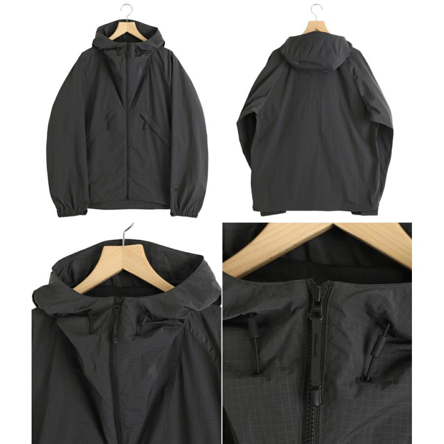 GOLDWIN（ゴールドウイン） ： 別注 Dope Dyed Rip-stop Hooded Jacket