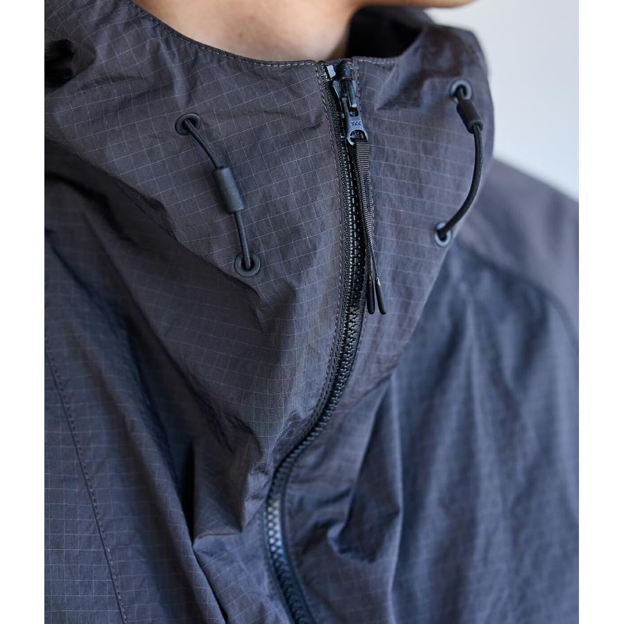 Goldwin / ゴールドウイン ： 別注 Dope Dyed Rip-stop Hooded Jacket ： ONLYARK-1-2518の画像