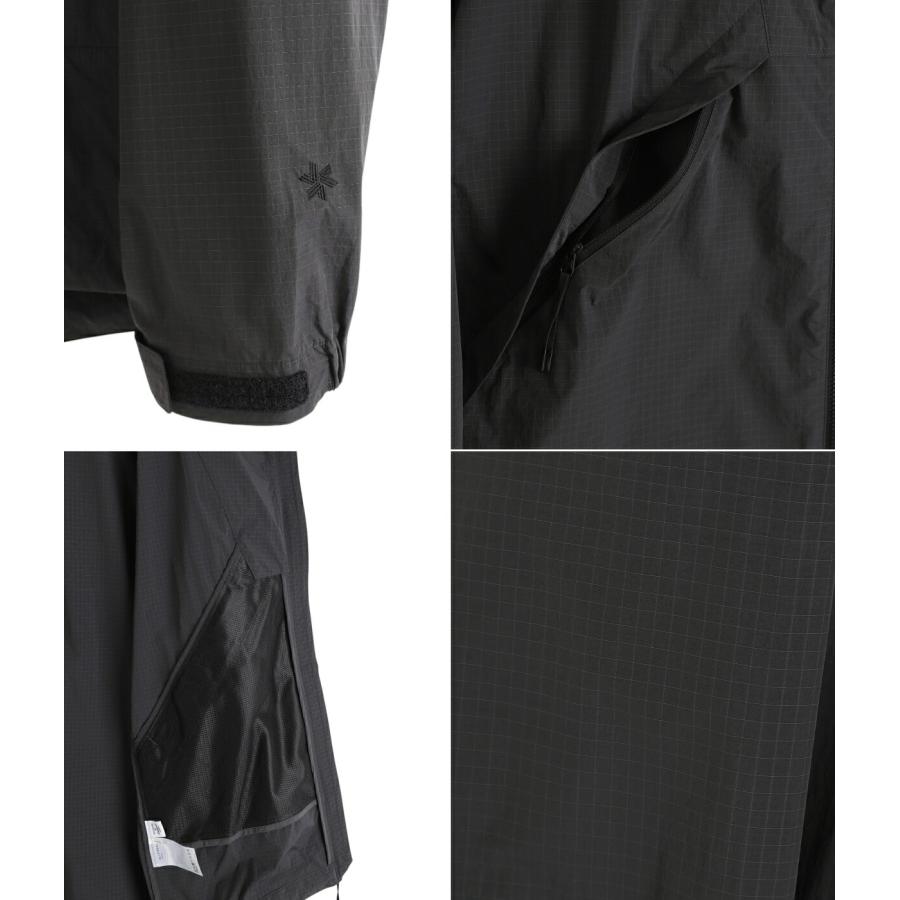 GOLDWIN（ゴールドウイン） ： 別注 Dope Dyed Rip-stop Hooded Jacket