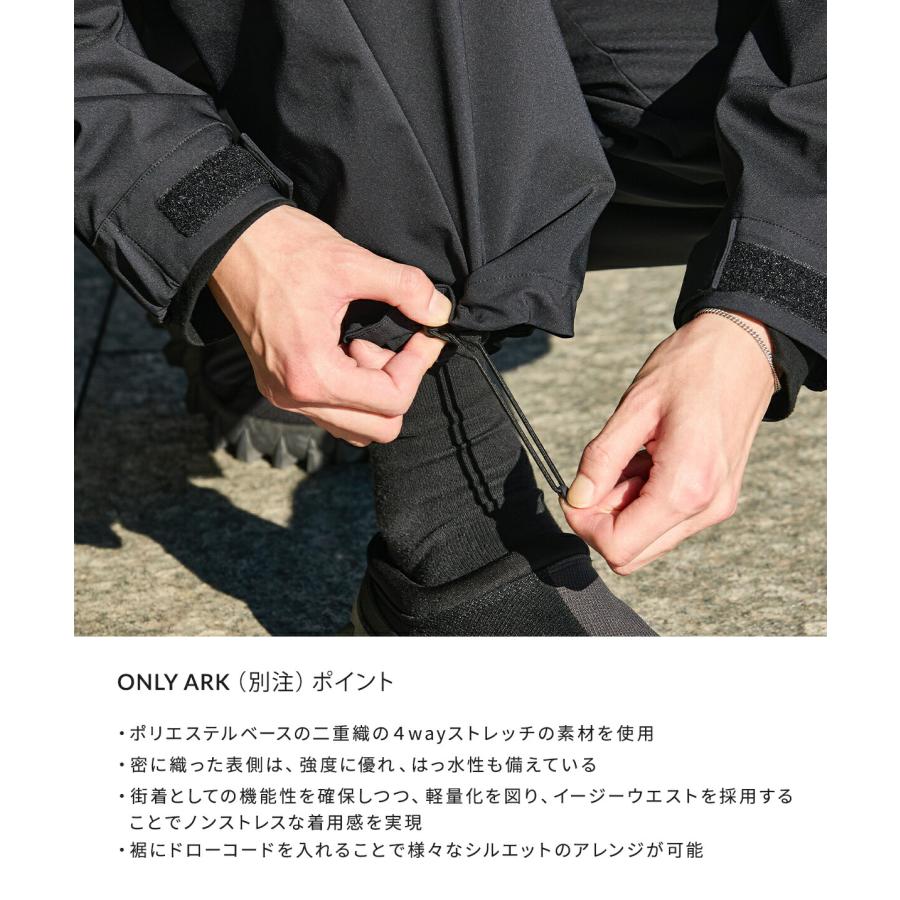 GOLDWIN（ゴールドウイン） ： 別注 DOUBLE WEAVE TUCK PANTS