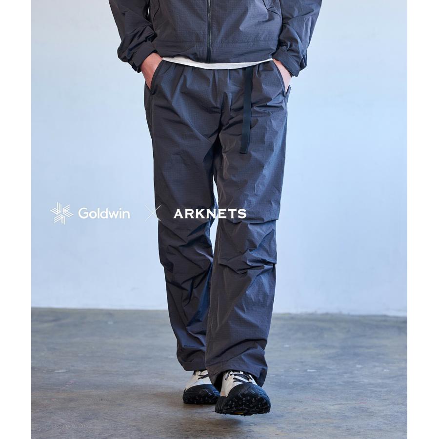 GOLDWIN（ゴールドウイン） ： 別注 Dope Dyed Rip-stop Wide Pants