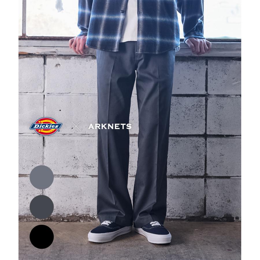 Dickies（ディッキーズ） ： 別注 MIDDLE RISE T/C WORK PANTS / 全3色