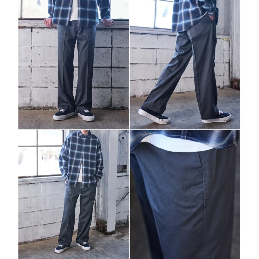 Dickies（ディッキーズ） ： 別注 MIDDLE RISE T/C WORK PANTS / 全3色