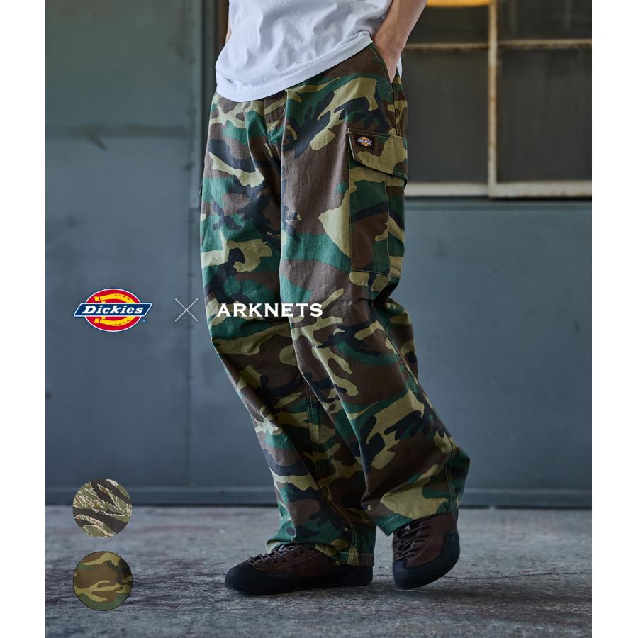 Dickies（ディッキーズ） ： [別注]6 POCKET WIDE CARGO PANTS