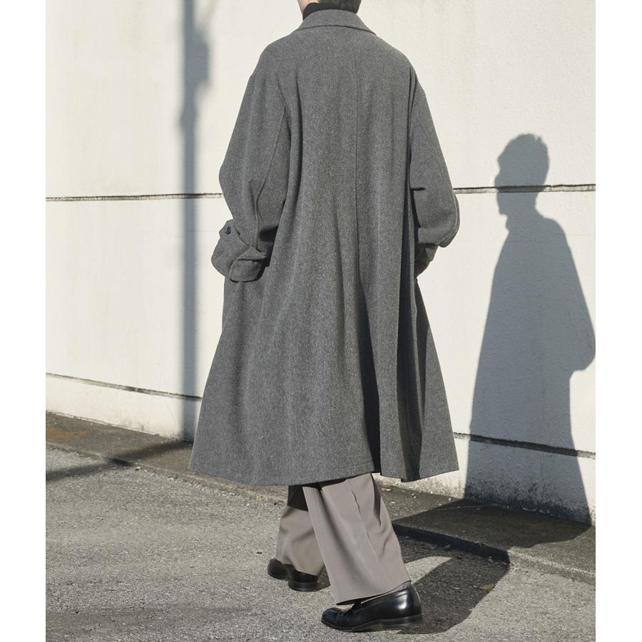 URU（ウル） ： 別注 NAPPING MELTON - BALMACAAN COAT ： ONLYARK-5