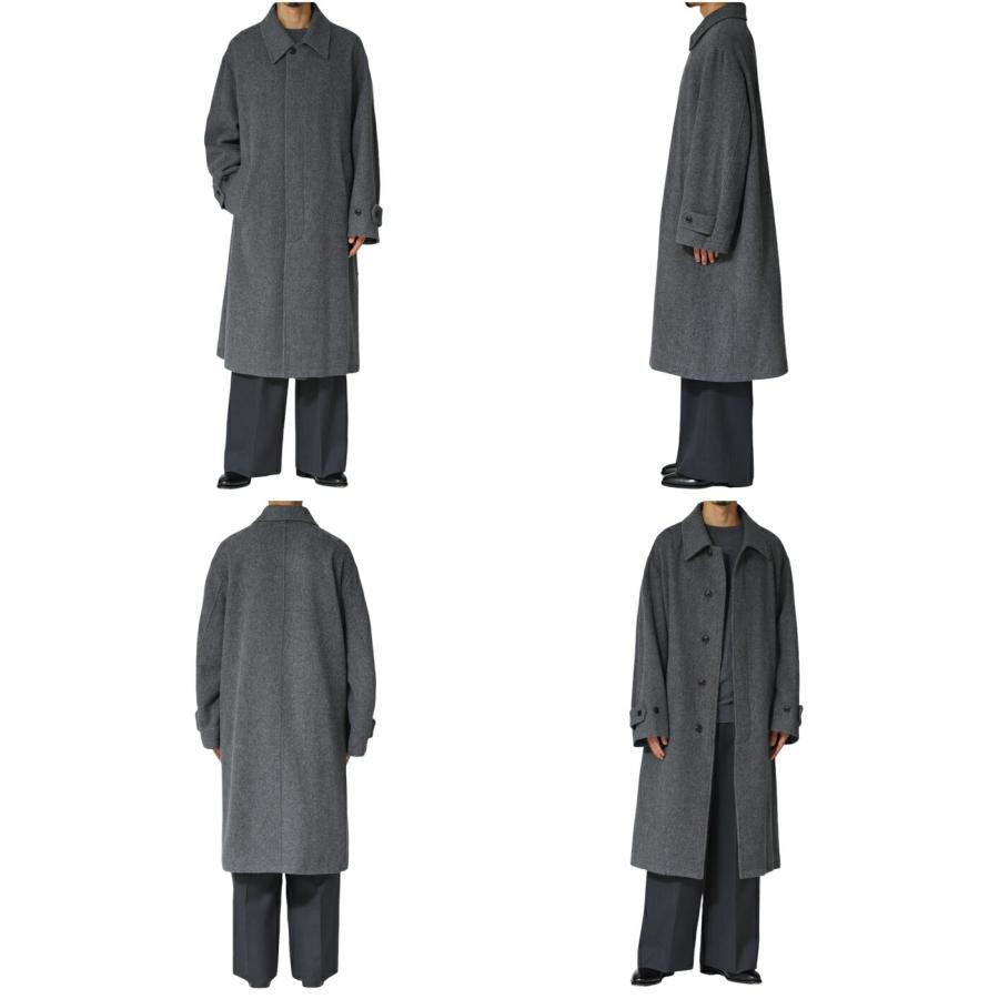 URU / ウル ： 別注 NAPPING MELTON - BALMACAAN COAT ONLYARK-5