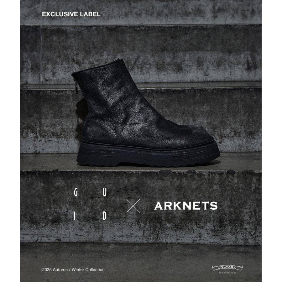 GUIDI（グイディ） ： 別注 BACK ZIP BOOTS ： ONLYARK-5-2509